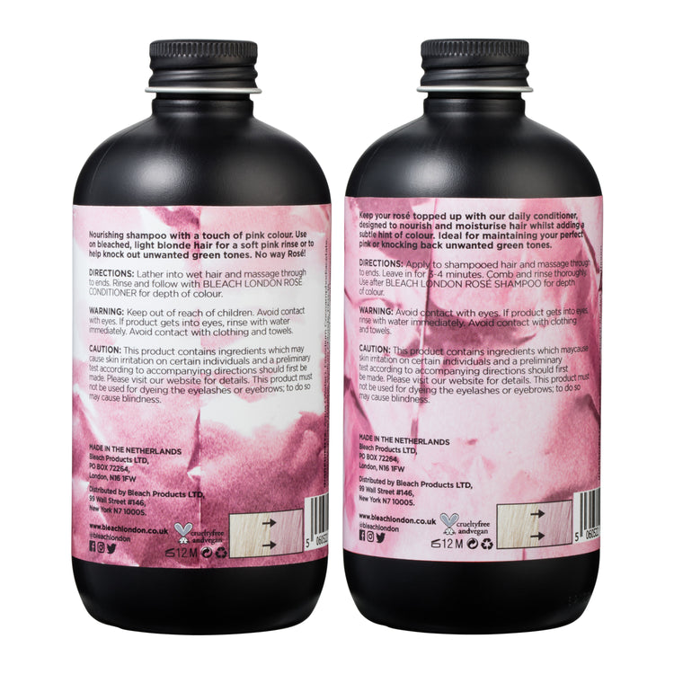 Rosé Shampoo And Conditioner