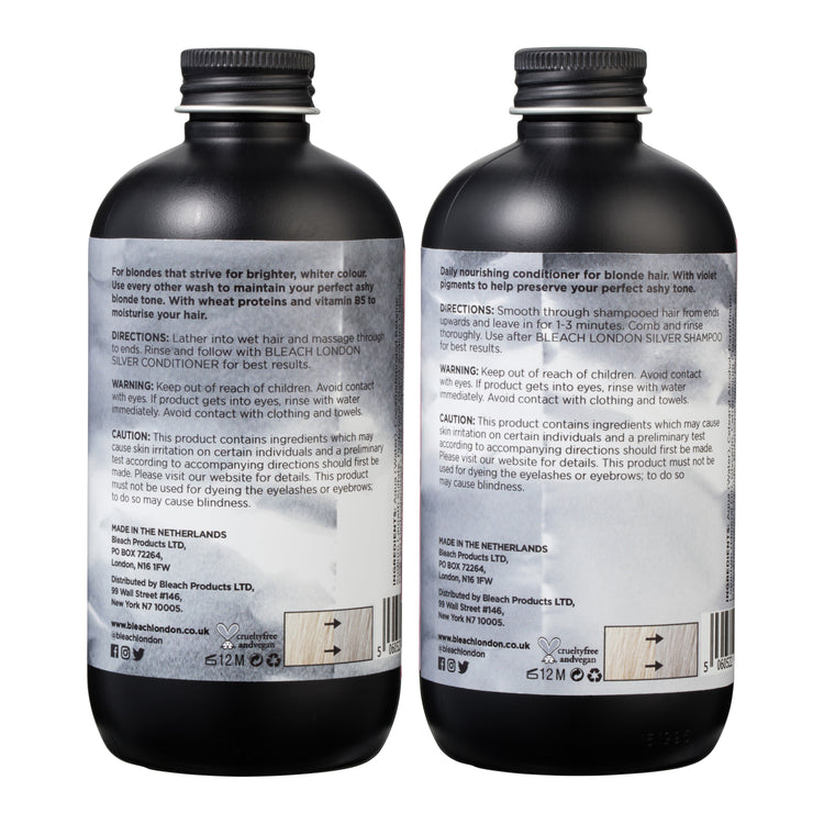 Silver Shampoo And Conditioner