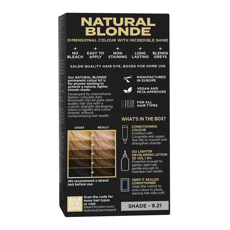 Natural Blonde Permanent Kit