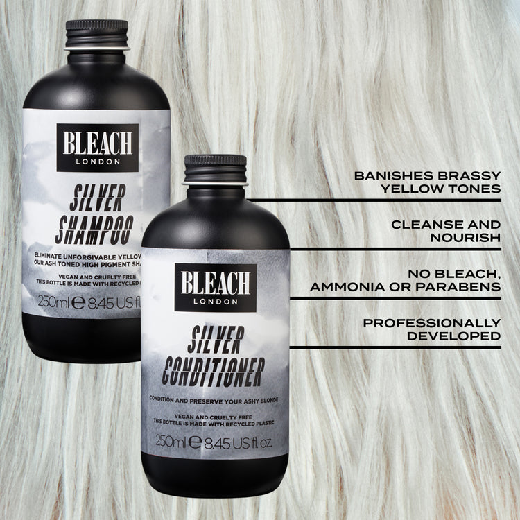 Silver Shampoo And Conditioner