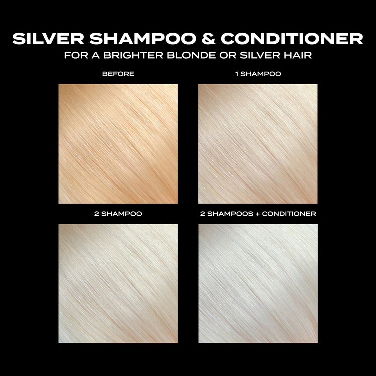 Silver Shampoo And Conditioner