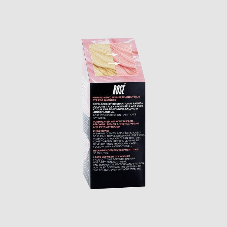 Rosé Semi-Permanent Dye