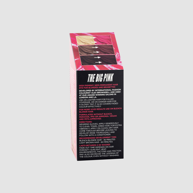 The Big Pink Semi-permanent hair dye 150ml